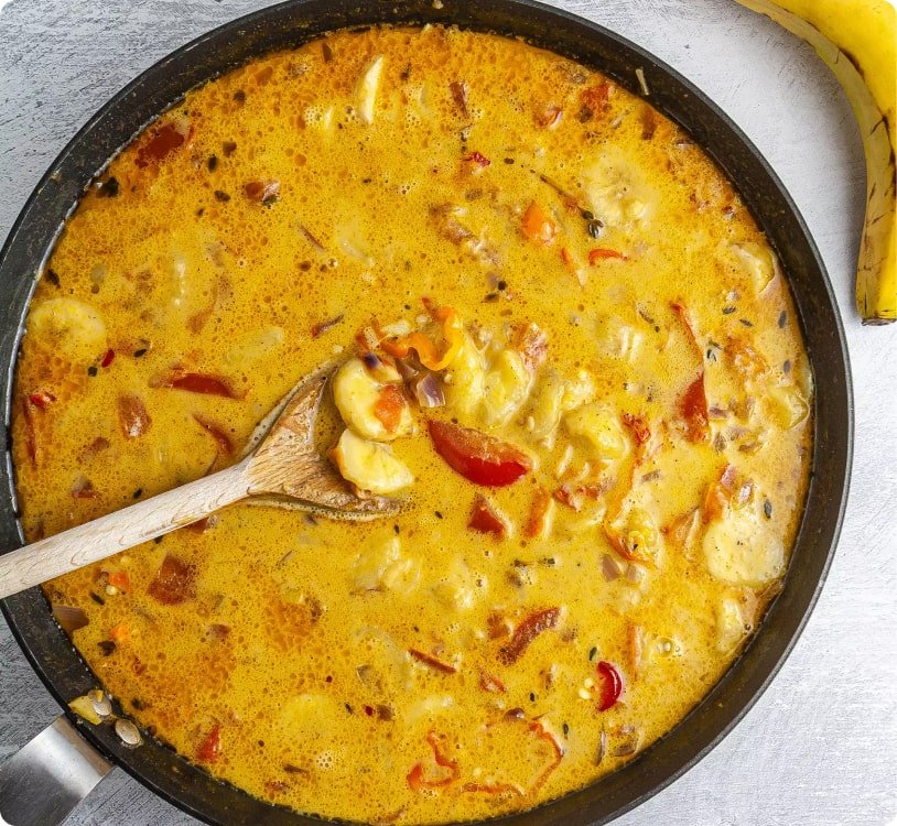 Prawns and Banana Curry by Test